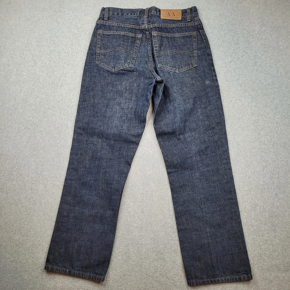 Armani Exchange Jeans Mens 30x30 Dark Wash Classic Fit J05 Denim